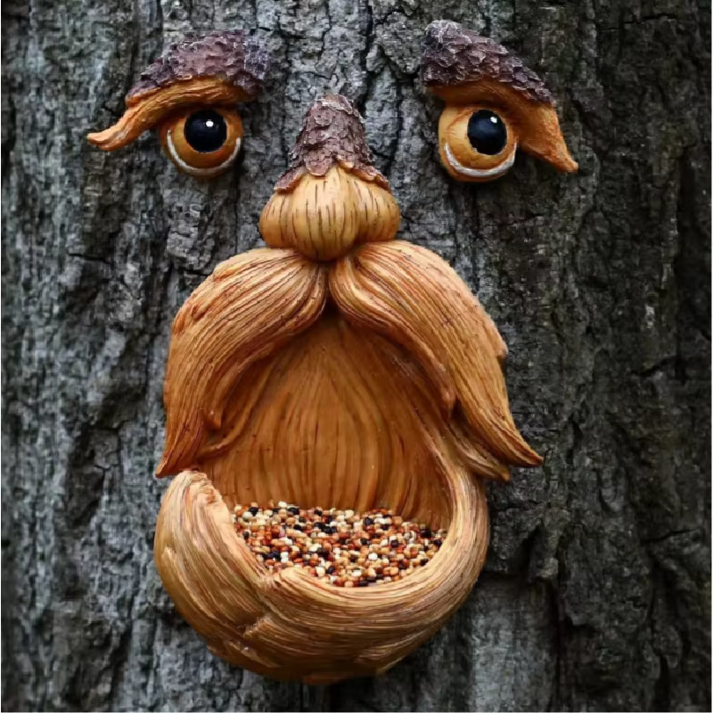 Comedor de Pájaros Colgante Bigfoot de Pascua - Decoración Creativa para Jardín y Patio Resistente al Clima — imagen 6