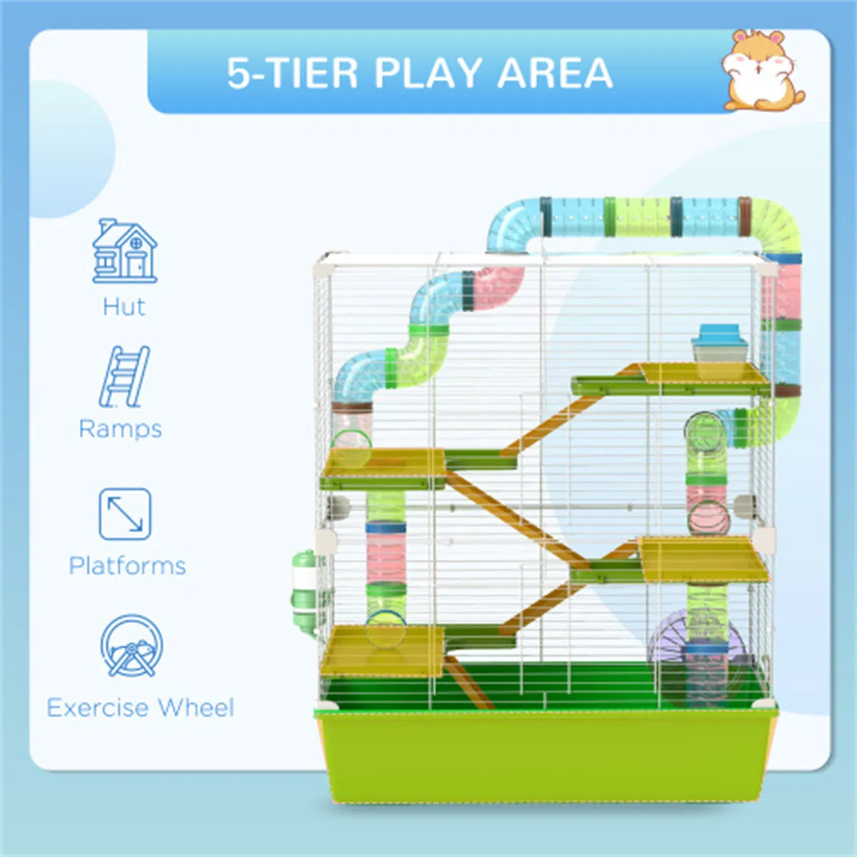 Hamster Cage, pet Cage — image 7