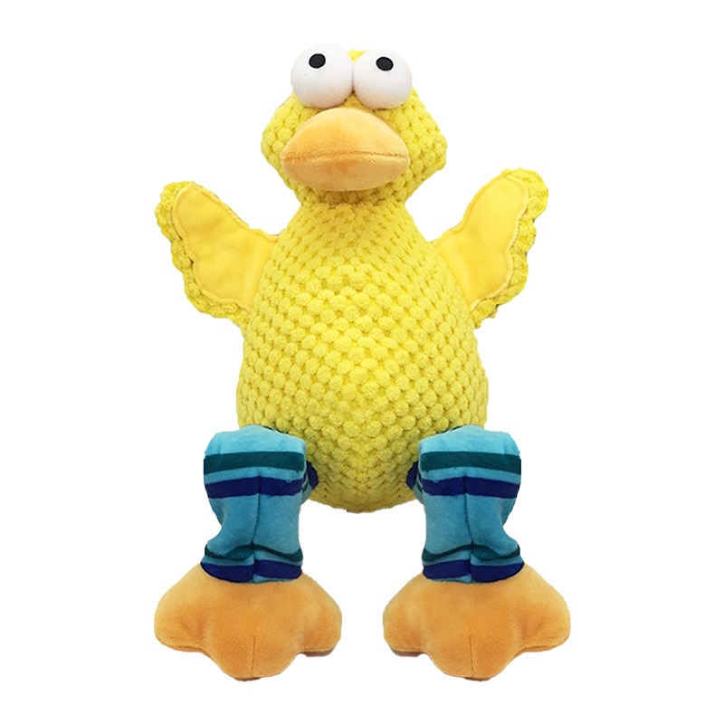 Pet Plush Toy Dog Teeth Grinding and Bite Resistant Cute Animal Voice Dog Toy — image 5