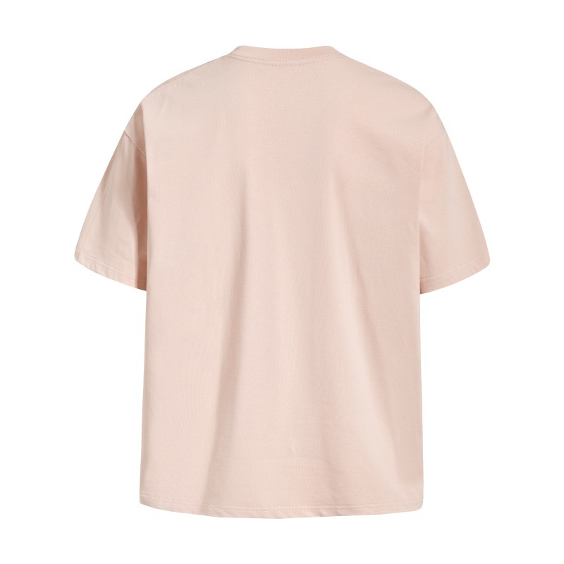 Cartoon teddy bear letter short sleeved T-shirt — image 3