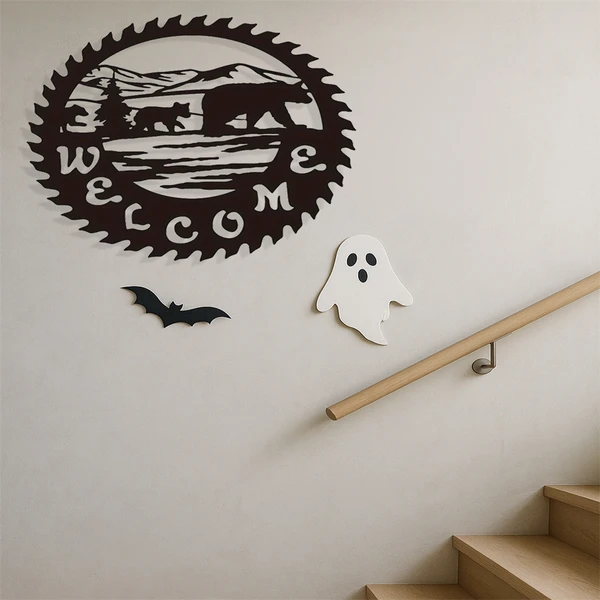 Estatua de Oso Gótico en Metal - Decoración para Hogar y Regalo (Servicio de Recogida en TikTok, Temu) — imagen 3