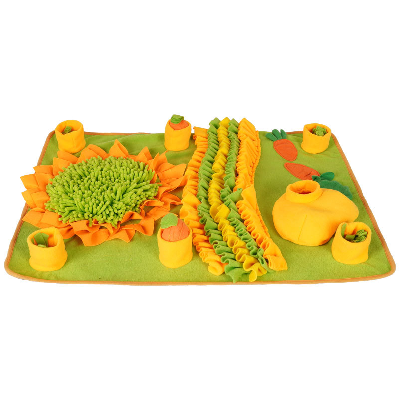 Pet Puzzle Snuffle Mat Slow Feeder Blanket Mental Stimulation Toy — image 3