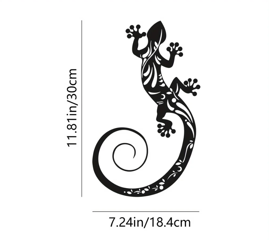 Unique Gecko Wall Art, Hanging Decoration Designed For Personalized Spaces — image 4