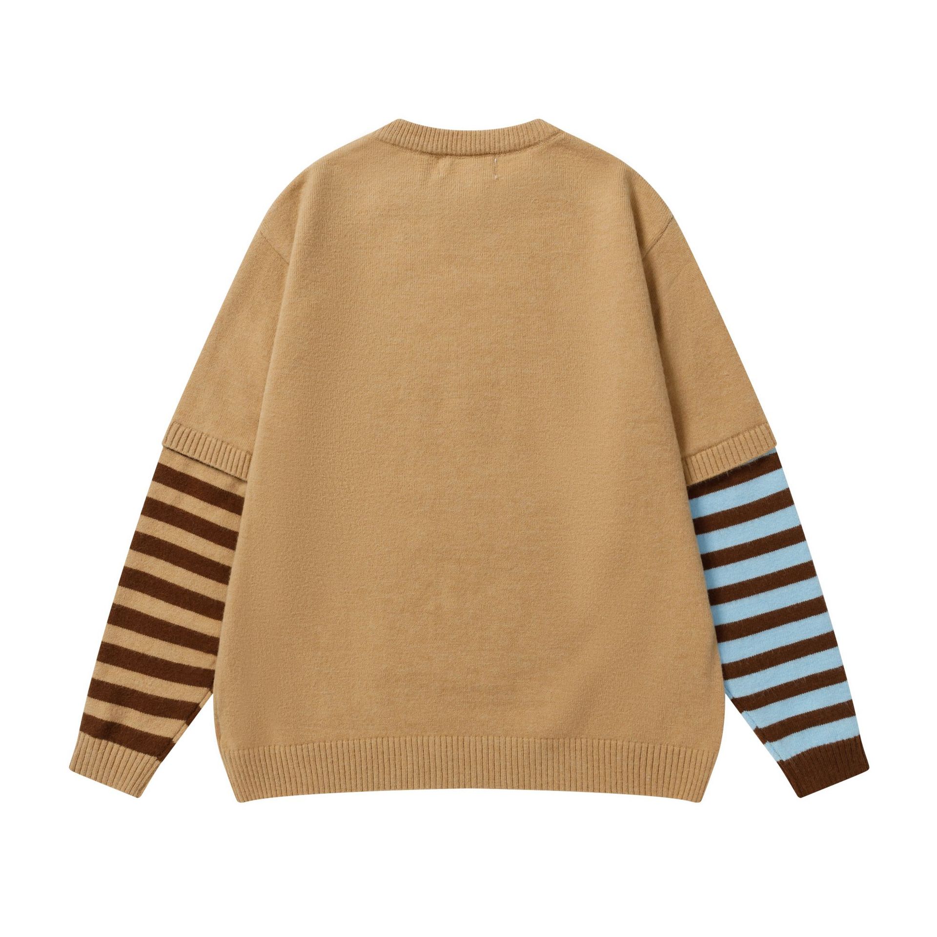 Fake two puppy jacquard sweaters — image 5