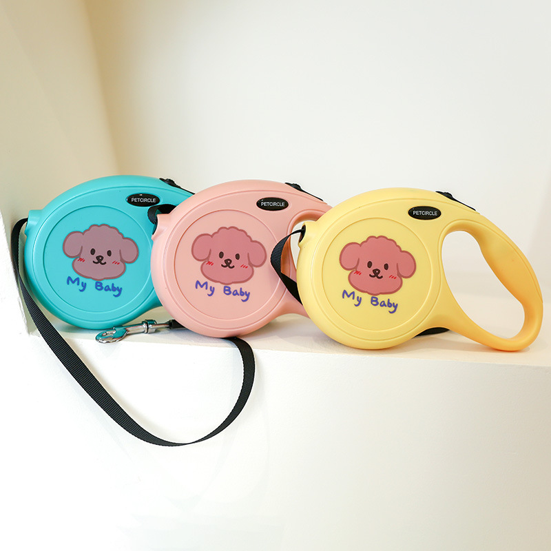 Cuerda de Tensión Retráctil para Perros Cuerda de Cadena para Paseos de Perro Accesorios Diarios para Mascotas — imagen 2
