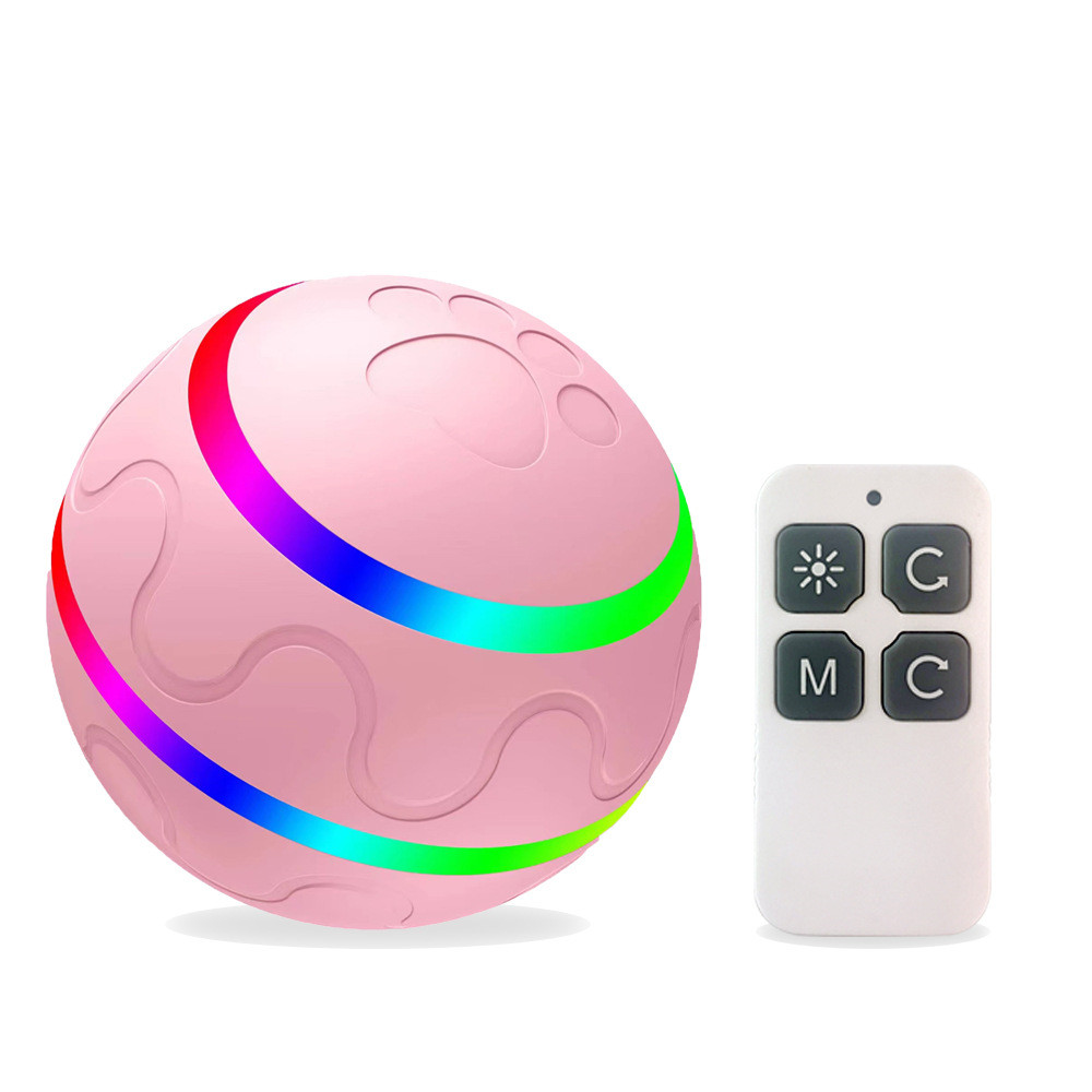 Pelota Inteligente de Gato Wicked Ball Juguete Autónomo con Rotación Automática USB — imagen 12
