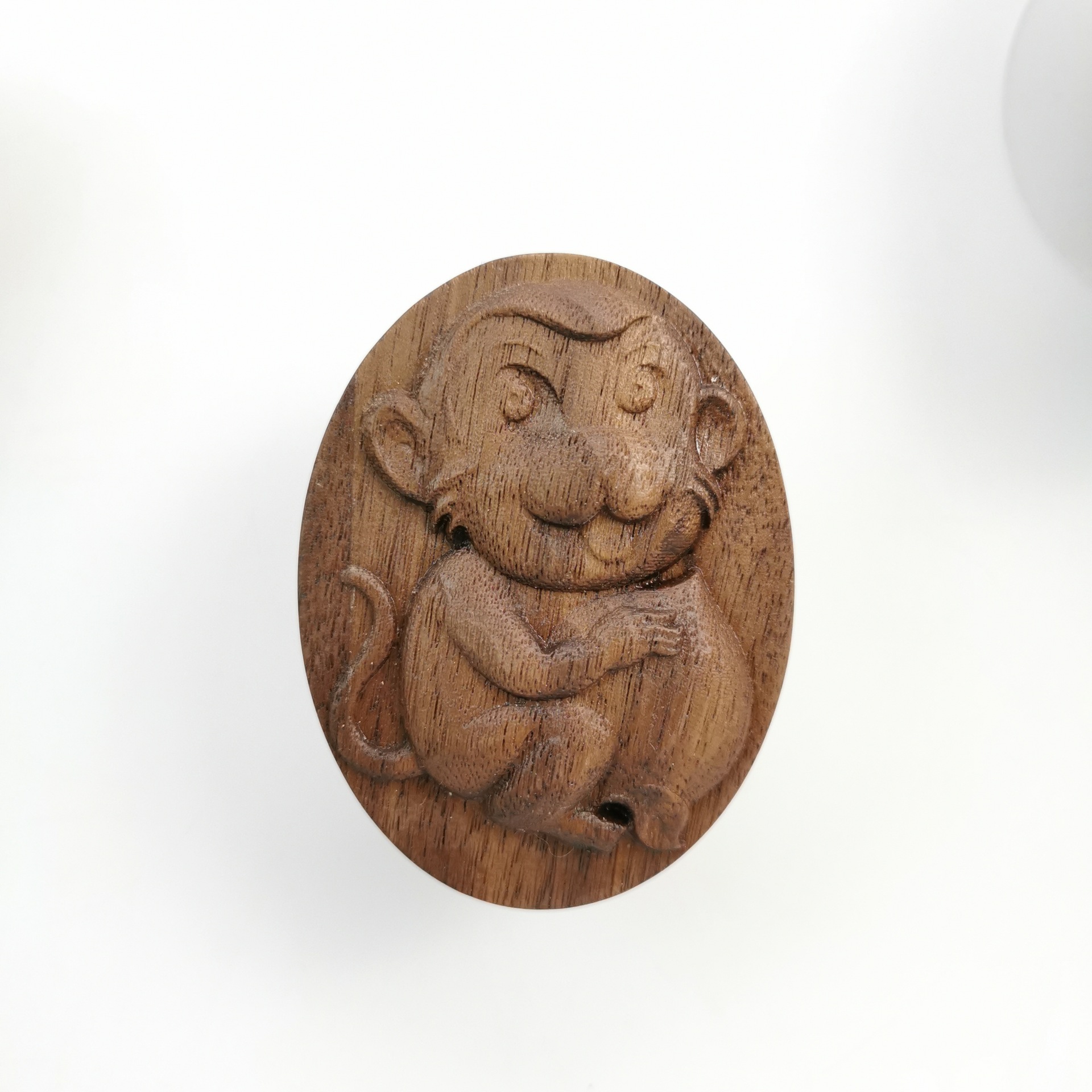 Ganchos de madera estilo Nordic Ins, creativo, colgante decorativo de pared, soporte de cabeza de animal único, soporte de llaves — imagen 6