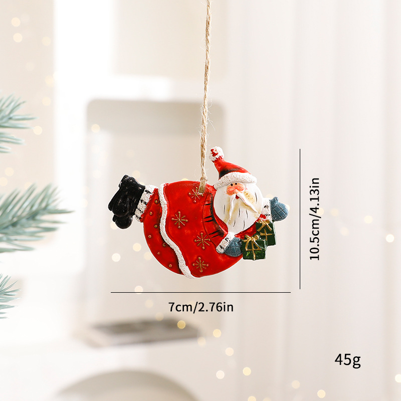 Adorno Navideño Reino de los Cielos Figura de Renuevo Colgante Estilo Animado Decoración para Árbol — imagen 9