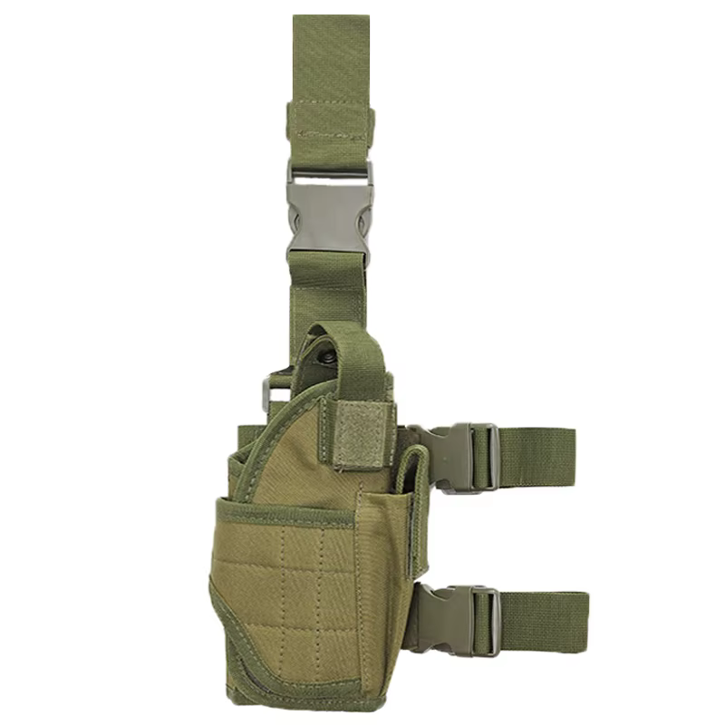 Holster Táctico para Pierna Pistola de Airesoft Caza Pistola Bolsa Ajustable Nylon — imagen 3