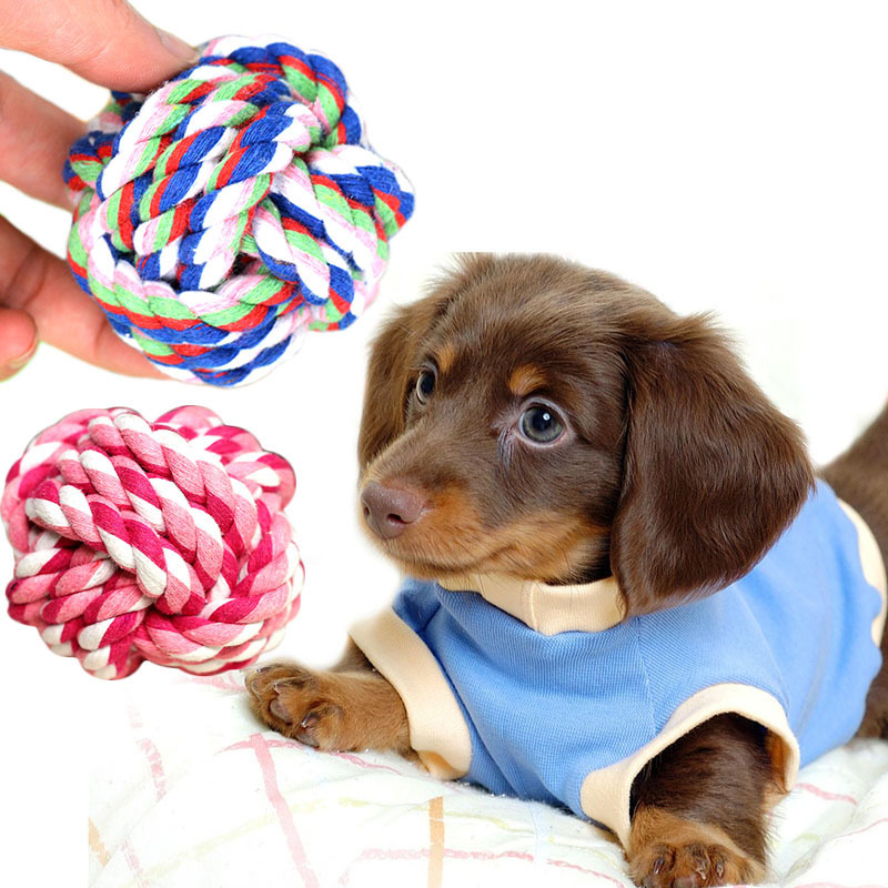 Pelota de Cuerda de Algodón para Mascotas — imagen 2