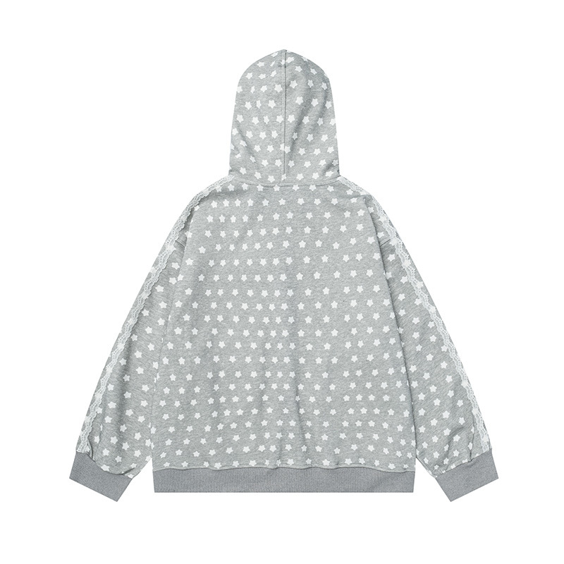 Cat pentagram full print hooded sweatshirt jacket — image 5
