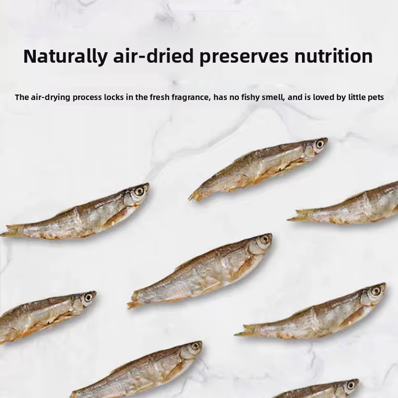 Golosinas congeladas de pescado fresco de agua dulce Nai Chong - Tratamientos naturales para tortugas, gatos, perros y pequeños animales - Suplemento nutricional — imagen 3
