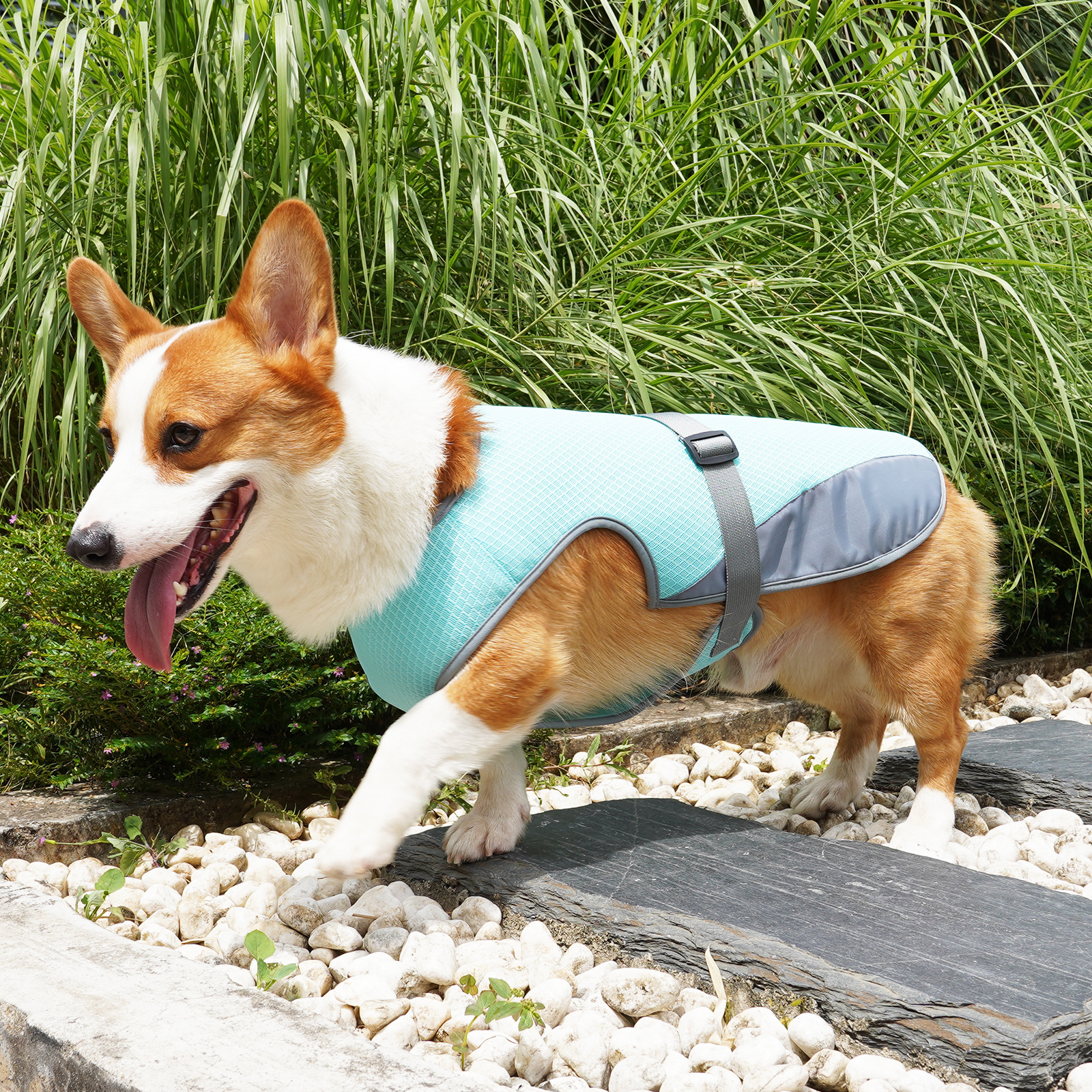 Ropa de Enfriamiento para Mascotas Vestido de Enfriamiento para Perros Ropa de Suministros para Mascotas — imagen 1