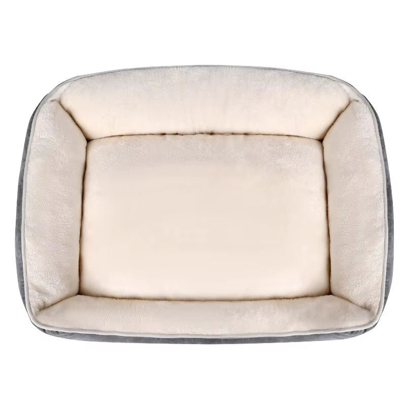Pet bed Waterproof XL Pet Bed with Sides, Non-Slip and Egg-Crate Foam Big Dog Couch Bed Rectangle Fluffy Plush Pet Be — image 3