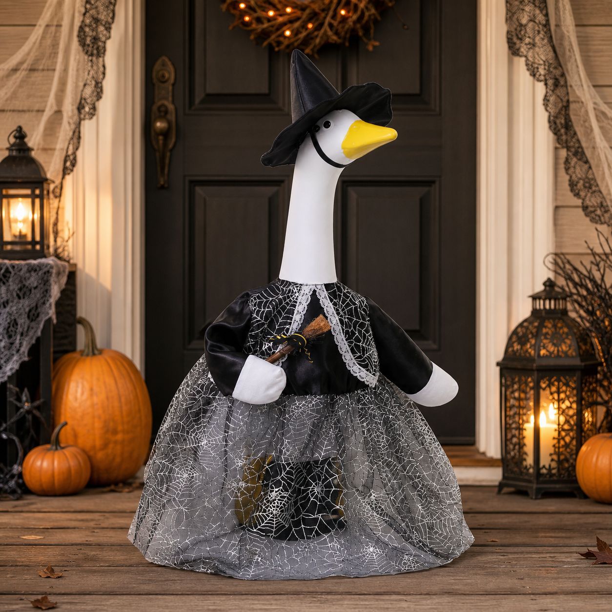 Porch Goose Costume Halloween Funny Goose Outfit Festival Party Doorway Large Goose Clothing — image 2