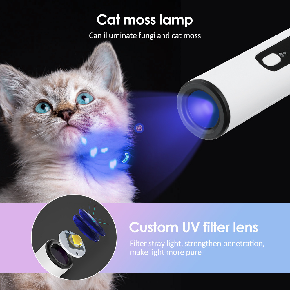 2-Speed Pet Shaver Cat Shaving Foot Hair Cat Moss Detection Foot Hair Trimming Sole Electric Clipper Shaver — image 3