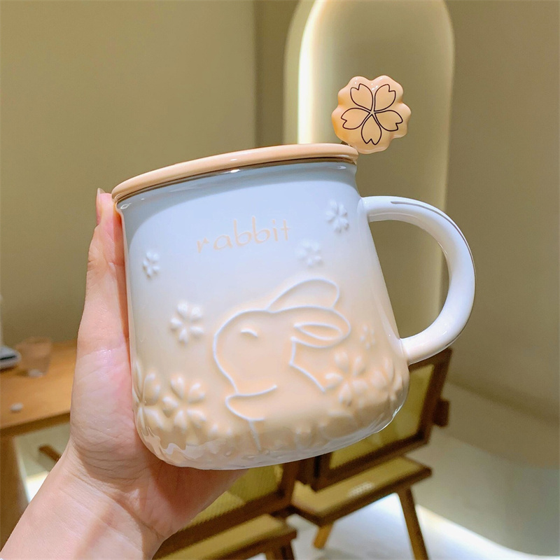 Taza Cerámica de Cerdo de Año de Café — imagen 5