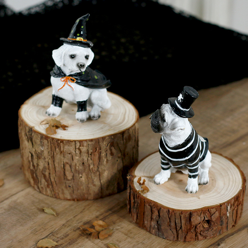 Figura de Bruja de Halloween para Perros en Estilo Europeo — imagen 3