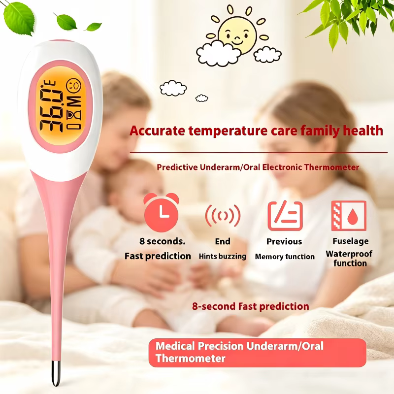 AiQUE Pet Thermometer Large Digital Display Fast Read Dog Cat Electronic Thermometer Animals Medical Equipment Veterinary Tool — image 6