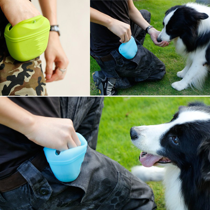 Bolsa de Raciones para Perros en Silicone - Bolsillo de Entrenamiento al Aire Libre — imagen 2