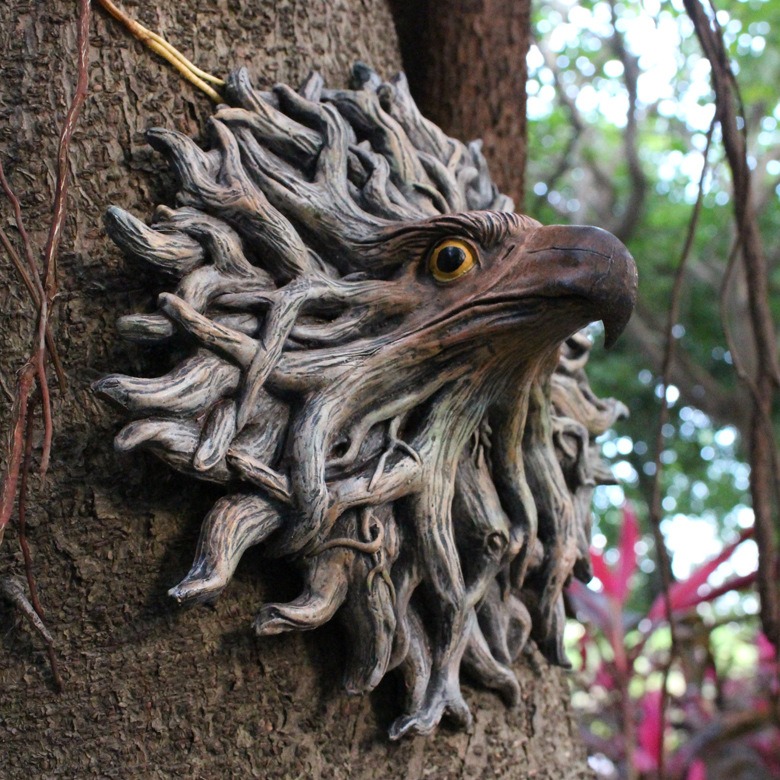Eagle pendant outdoor garden resin simulated animal statue — image 4