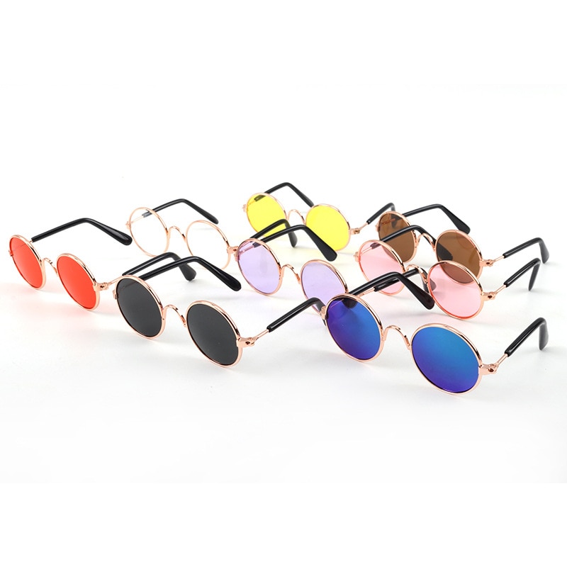 Gafas Adorables para Mascotas, Gafas de Sol para Pequeños Perros y Gatos - Accesorios para Fotos de Mascotas — imagen 5