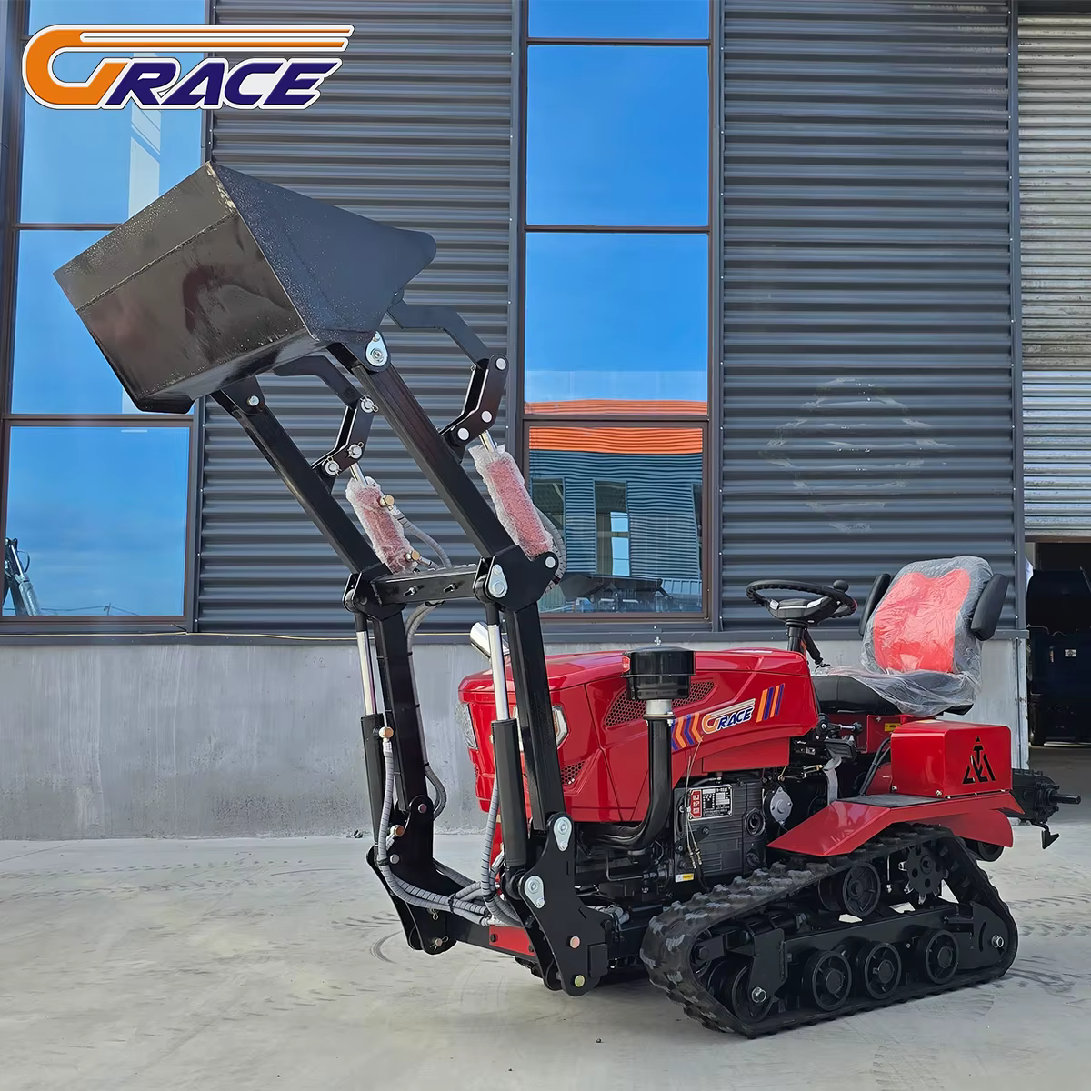 Tractor de Rodaje Agrícola Personalizable 50CV Equipo Multifuncional para Uso Intenso — imagen 2