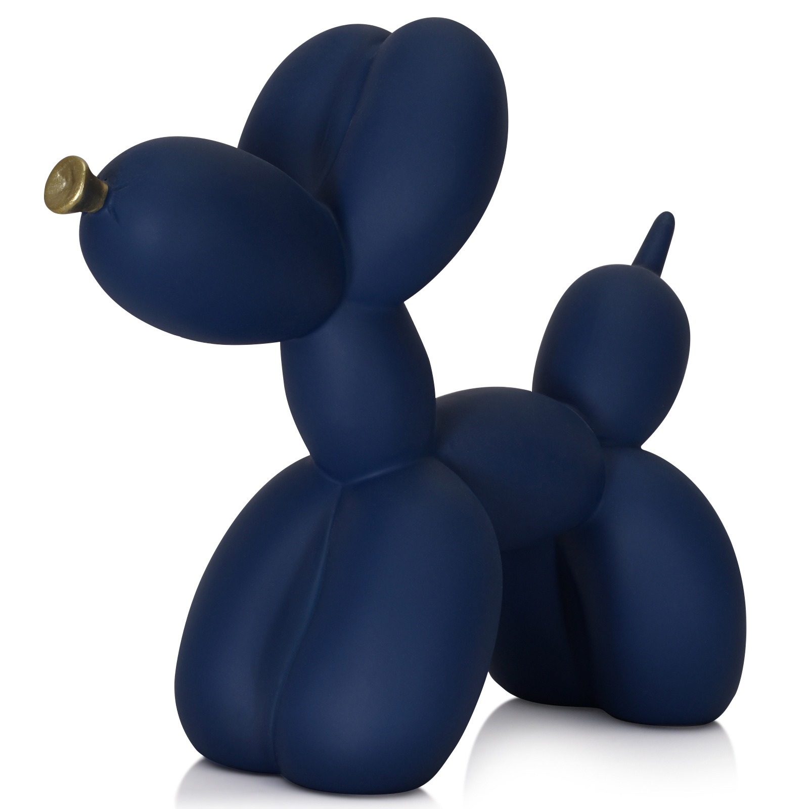 Perro de globo morado simple para decoración del hogar — imagen 3