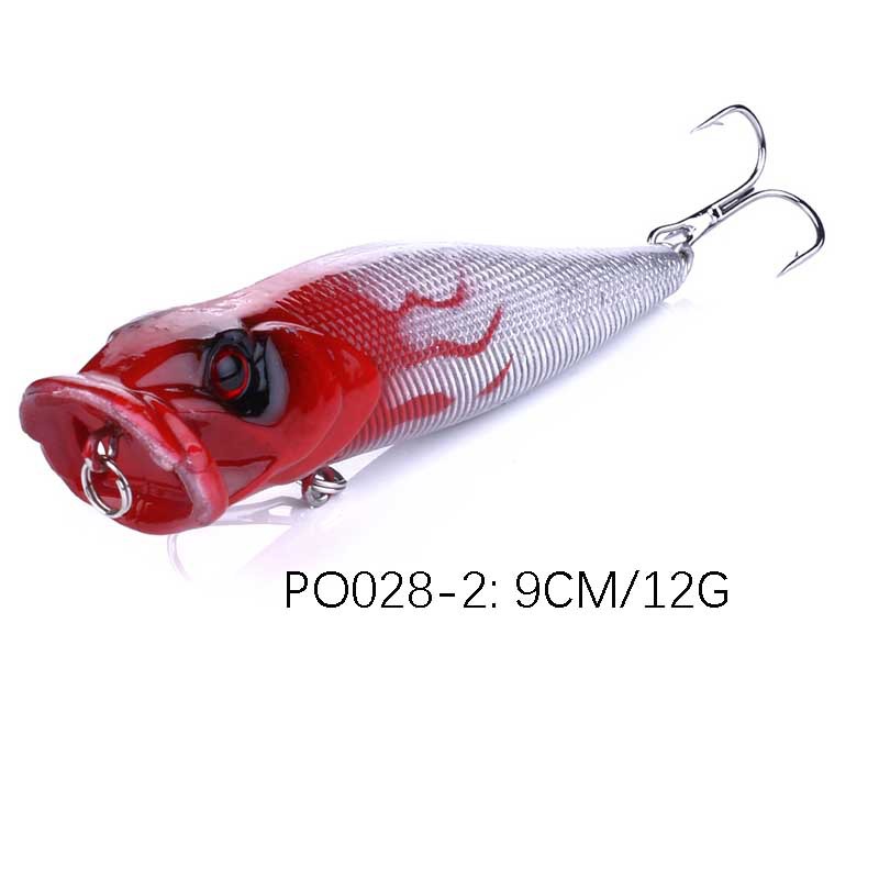 Señuelo de Pesca Boca Grande Tipo Wave Steak, Cebo Duro de Golpe en el Agua
