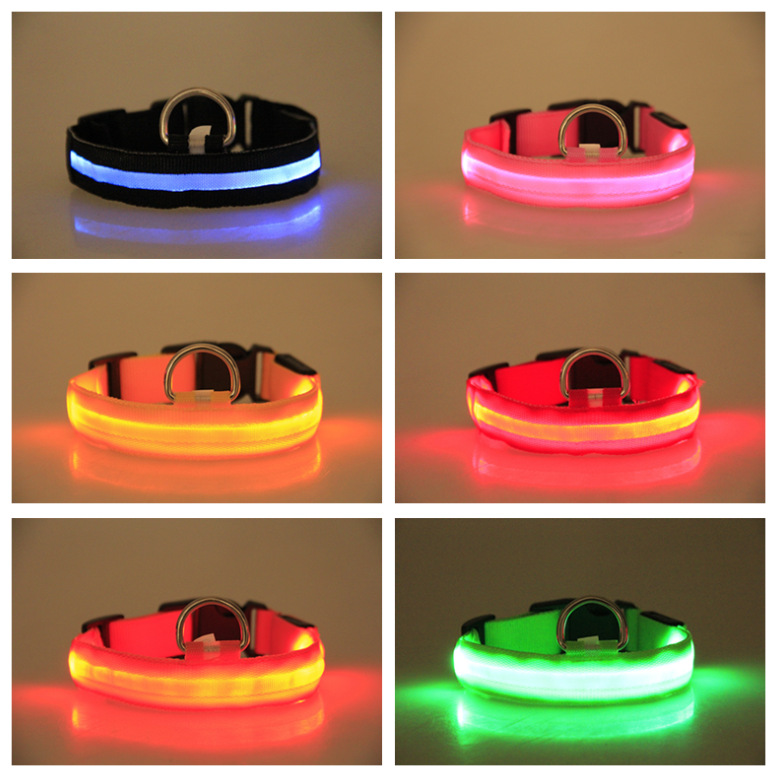 Collar de Perro LED Luminoso Noche — imagen 9