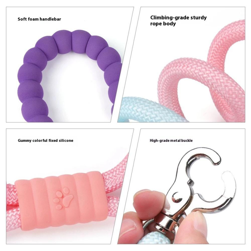 Guía de pase para perros resistentes a explosiones para pequeños y medianos perros, adecuada para Corgi, Border Collie, Shiba Inu, collar de pase para perro y cadena de perro — imagen 1