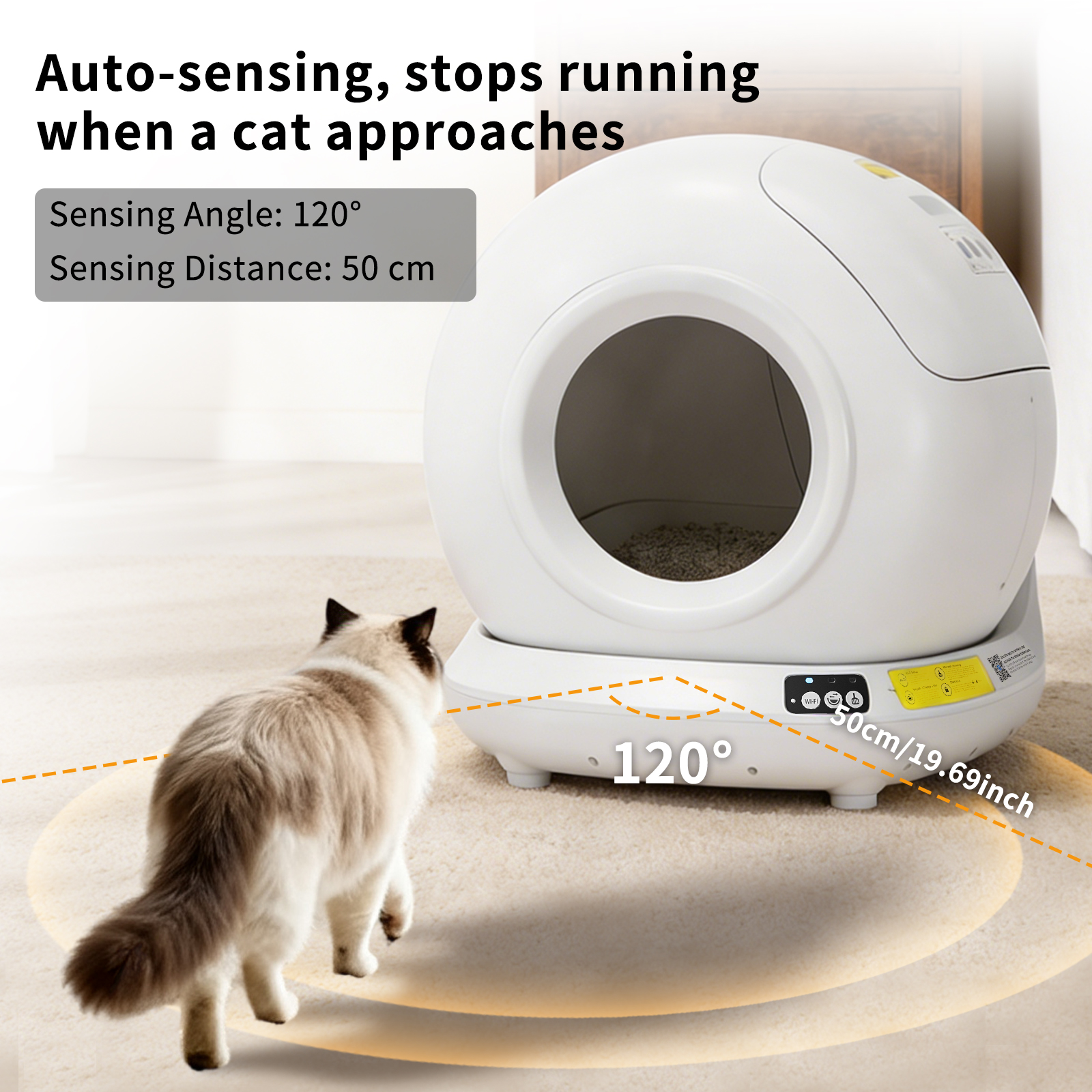 Solo Recogida en Tienda - Caja de Arena Automática para Gatos Completa — imagen 10