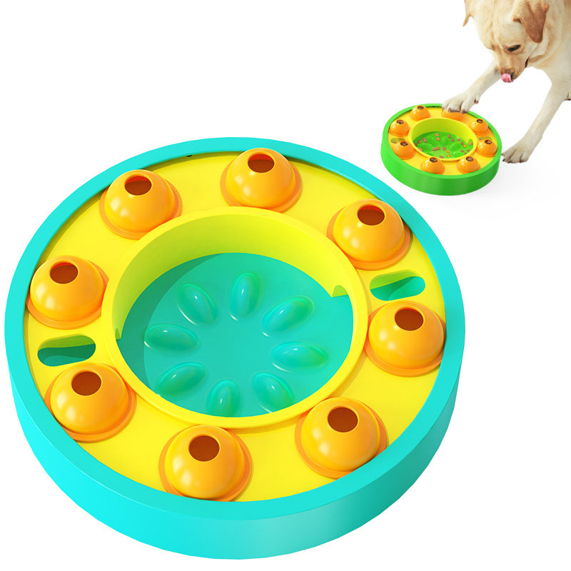 New Educational Interactive Dog Toy Training Treasure Hunt Slow Food Missing Food Plate Pet Products — image 3