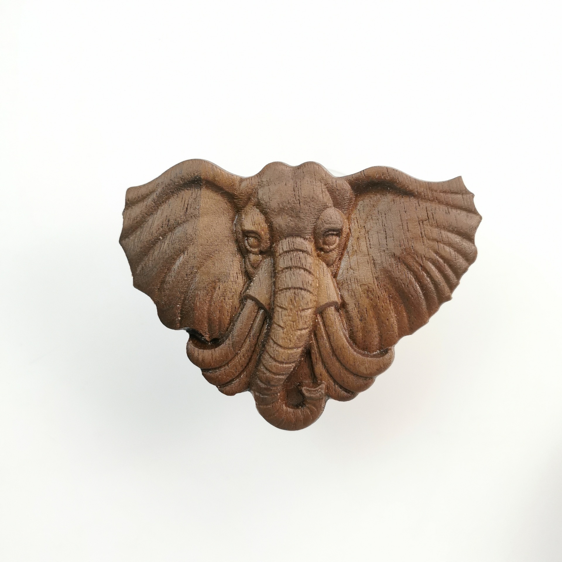 Ganchos de madera estilo Nordic Ins, creativo, colgante decorativo de pared, soporte de cabeza de animal único, soporte de llaves — imagen 5