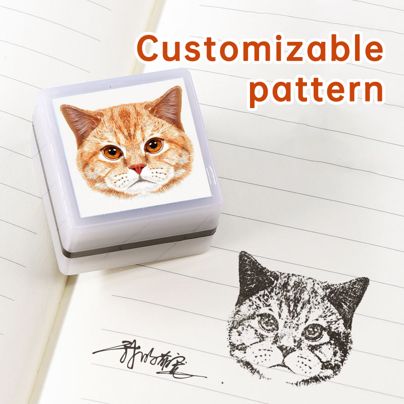 Custom-Made Pet Portrait Stamp DIY For Dog Figure Seal Personalized Cat Doggy Customized Memento Chapter — image 1