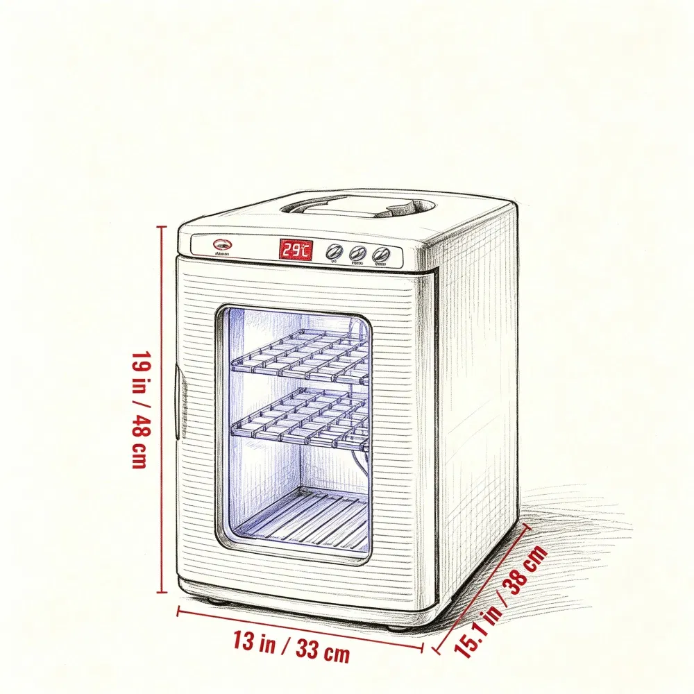 Reptile Incubator with Removable Shelves — image 2