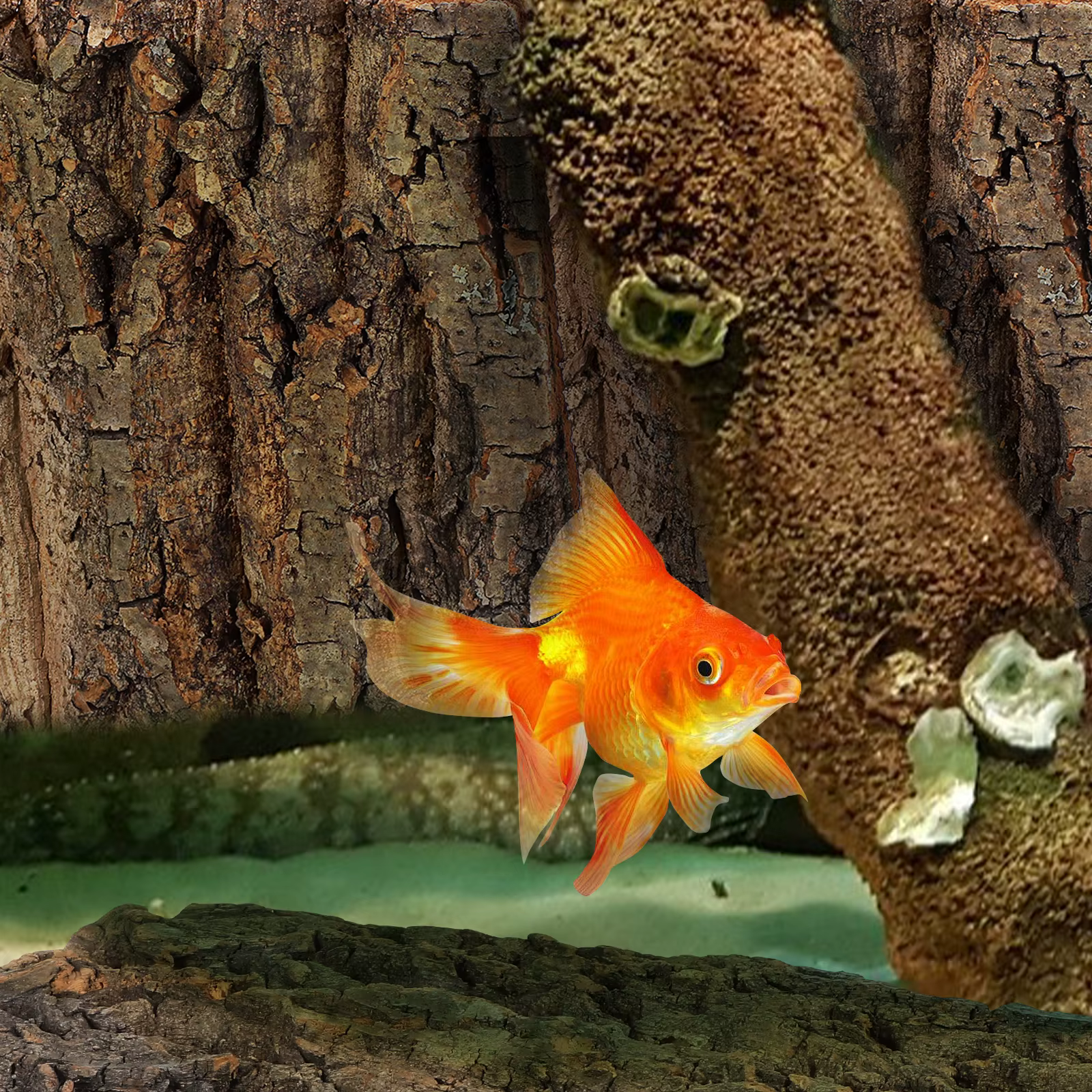 4 Piezas de Fondo de Corteza de Corcho para Terrario, Decoración para Terrario de Reptiles, Fondo de Corteza Natural para Lagartos, Geckos, Dragones Barbudos y Acuarios — imagen 6