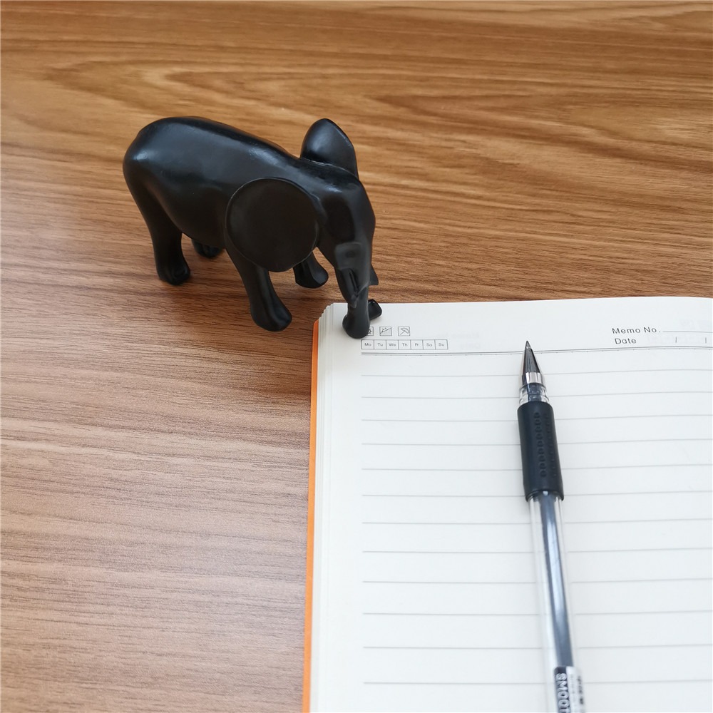 Elephant scale small ornament desktop book press simulation animal small ornament — image 3