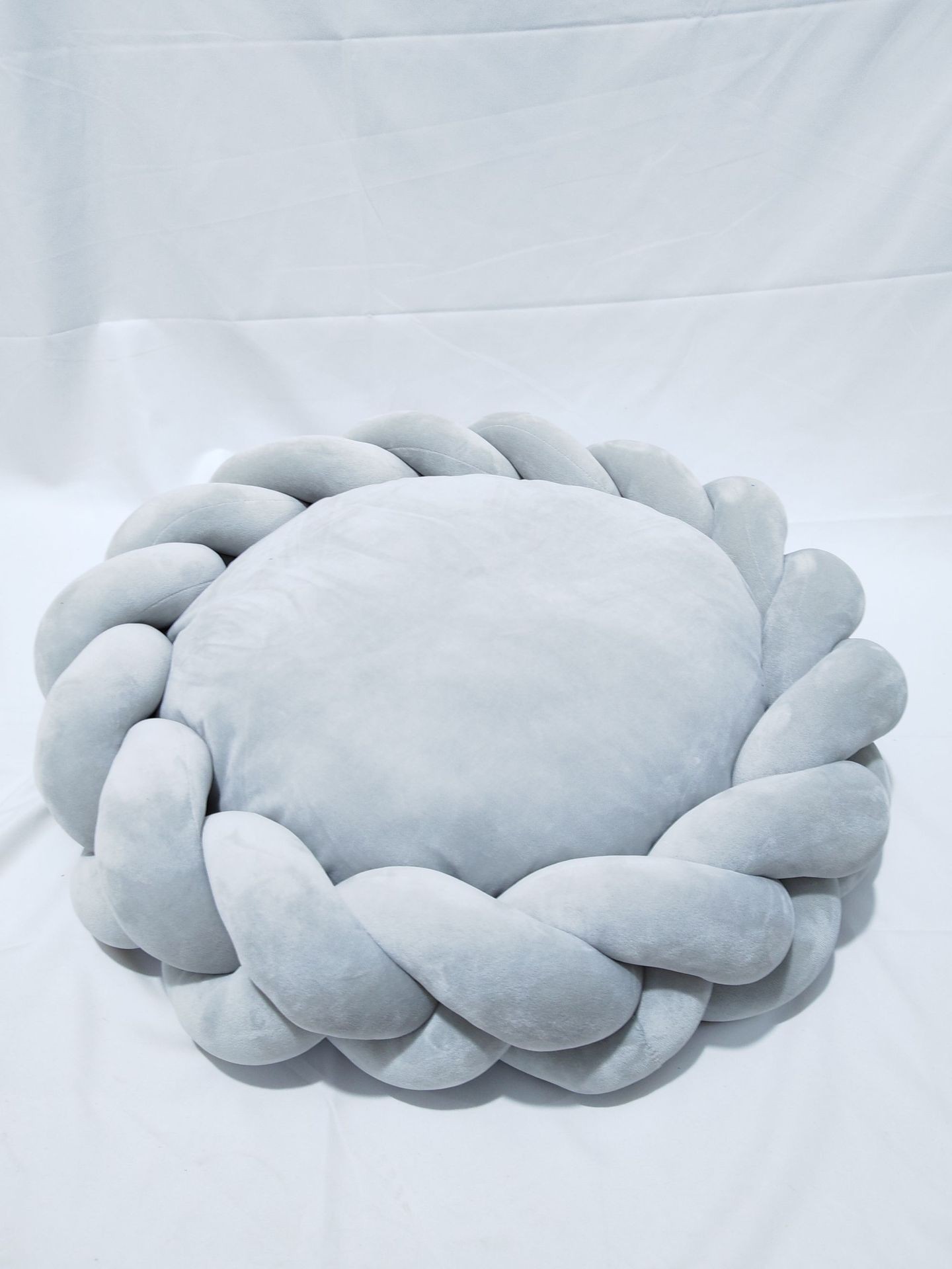Pet kennel Fried Dough Twists dog kennel filling yarn cat kennel round universal mat detachable cat kennel dog kennel — image 7
