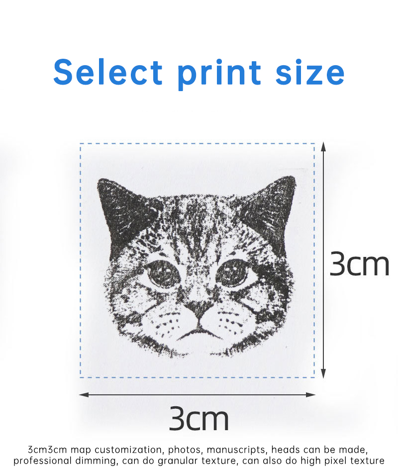 Custom-Made Pet Portrait Stamp DIY For Dog Figure Seal Personalized Cat Doggy Customized Memento Chapter — image 10