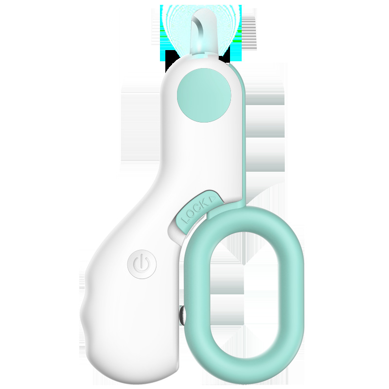 Pet Scissors Cat Nail Clippers Dog Nail Clippers LED Blood Line Pet Nail Clippers — image 6
