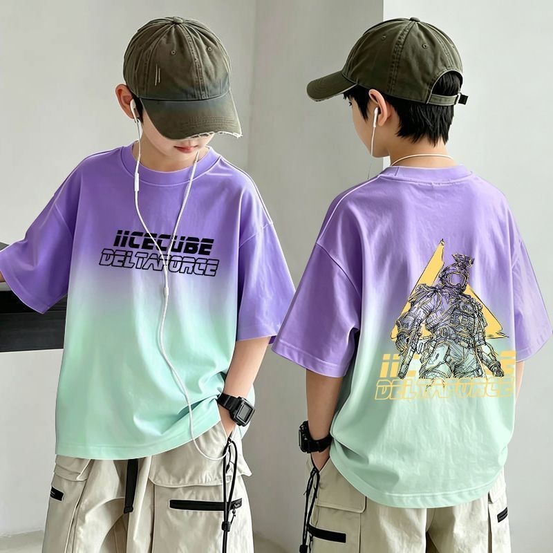 Cool Dragon Short Sleeve T-Shirt for Boys — image 21