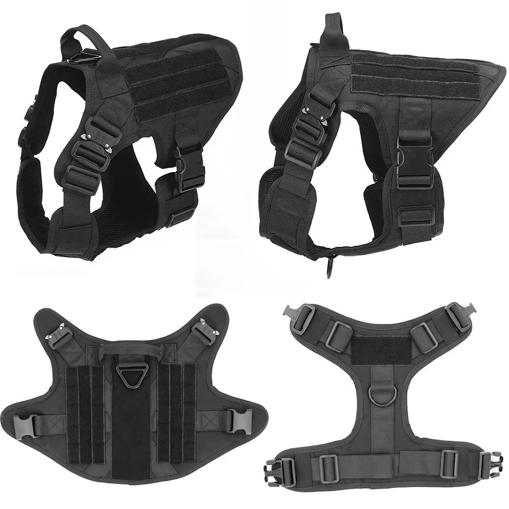 Pet Harness Luxury Dog Leash Set Chest Dog Nylon Camouflage Dog Harness — image 3