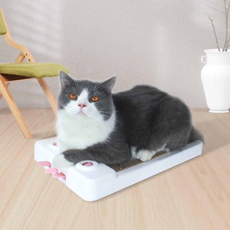 Cat Scratching Board Pet Cat Toy Function Multi-Corrugated Paper To Relieve Boredom Pet Supplies Cat Claw Board Cat Treadmill — image 4