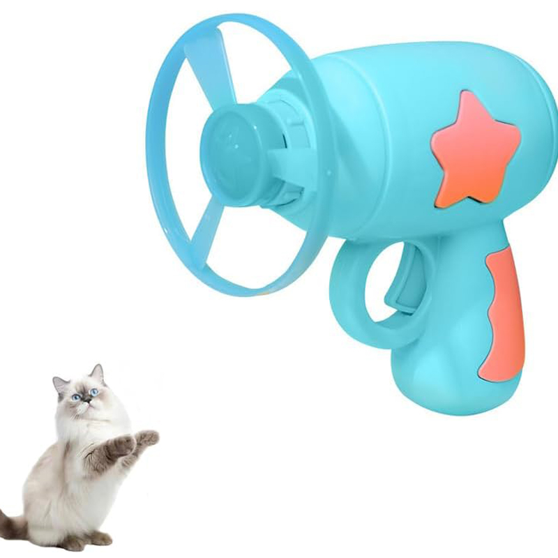 Interactive Cat Toy For Indoor Cats Cat Toy Gun Spinning Funny Cat Toys — image 5