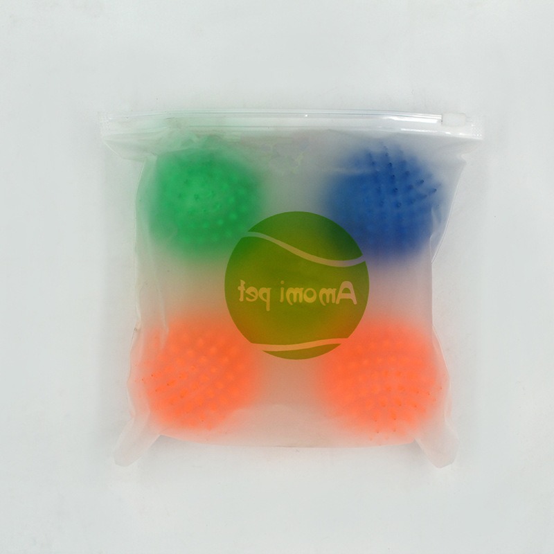 Dog voice toy prick ball small dog pet TPR grinding toy ball — image 5