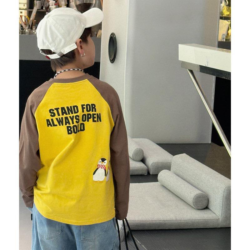 Children's Shoulder Sleeve Penguin T-shirt — image 2