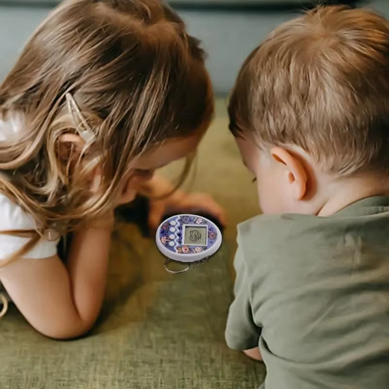 Juguetes Electrónicos de Mascotas Virtuales Tamagotchi en Ruso Original Alemán Español Polaco Animales Digitales para Niños Pixel — imagen 6