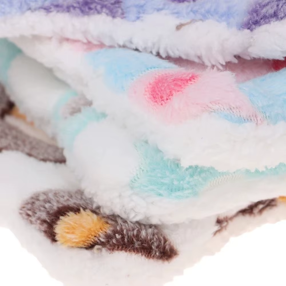 Comfortable Winter Mat Warm Padding Chew-Resistant Small Animal Sleeping Bag Washable Pet Bed Pad Small Pets — image 2