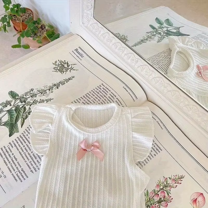 Chaleco Adorable para Perro con Nudo de Lazo, Verano, Transpirable, 2 Piernas, Ropa para Mascotas, Ropa de Osito de Peluche, Camiseta de Pecho Ligera, Ropa para Cachorros — imagen 5